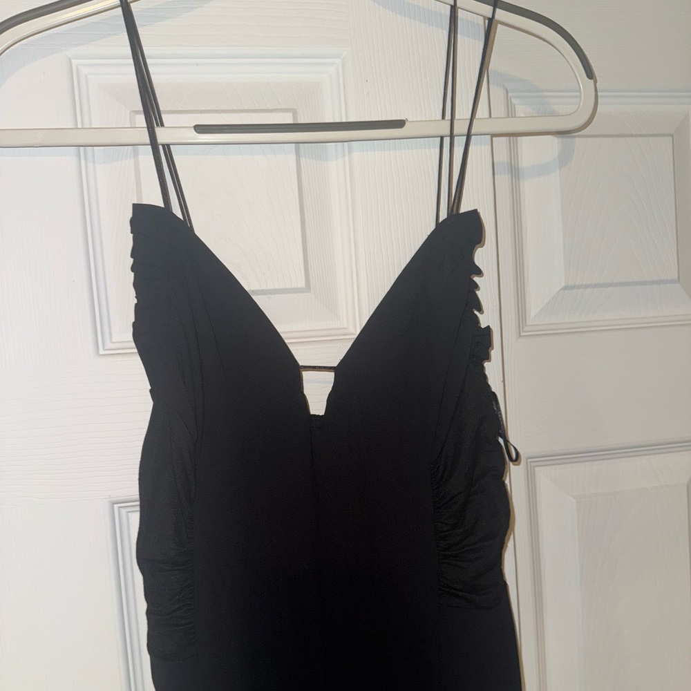 Zara NEVER WORN Black Maxi Dress